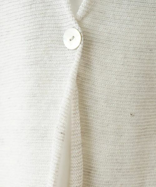 Leilian / レリアン テーラードジャケット | 異素材切替ロングベスト | 詳細10