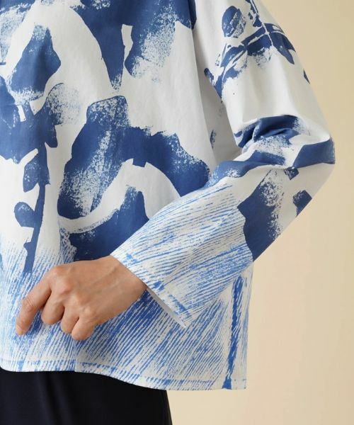 Leilian / レリアン シャツ・ブラウス | プリントブラウス | 詳細9