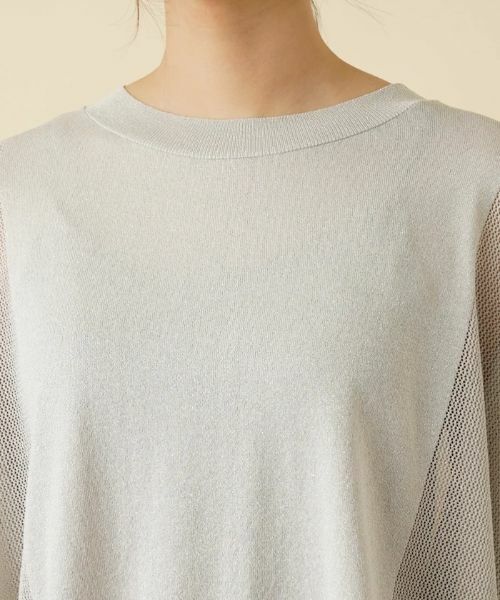 Leilian / レリアン ニット・セーター | 切替ドルマンスリーブニット【BIANCA LANCIA】 | 詳細10