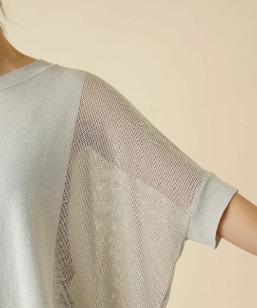 Leilian / レリアン ニット・セーター | 切替ドルマンスリーブニット【BIANCA LANCIA】 | 詳細12