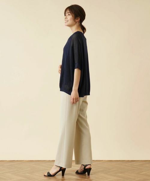 Leilian / レリアン ニット・セーター | 切替ドルマンスリーブニット【BIANCA LANCIA】 | 詳細2