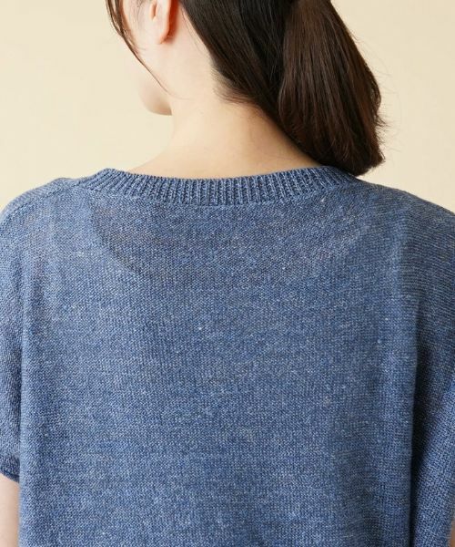 Leilian / レリアン ニット・セーター | スパンコールフレンチスリーブニット【BIANCA LANCIA】 | 詳細11