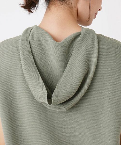 Leilian / レリアン ニット・セーター | フード付きニットプルオーバー【LE TRICOT PERUGIA】 | 詳細11