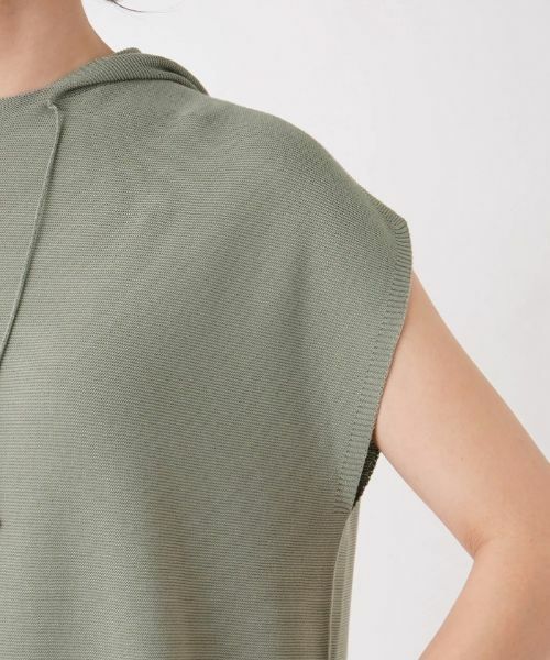 Leilian / レリアン ニット・セーター | フード付きニットプルオーバー【LE TRICOT PERUGIA】 | 詳細12