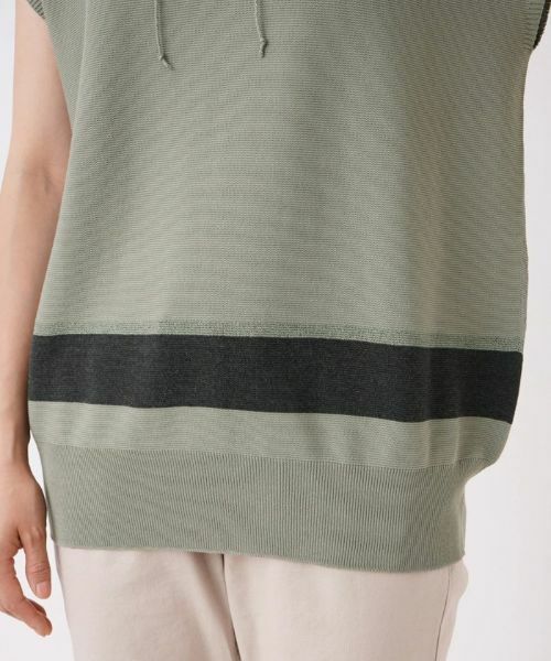 Leilian / レリアン ニット・セーター | フード付きニットプルオーバー【LE TRICOT PERUGIA】 | 詳細13