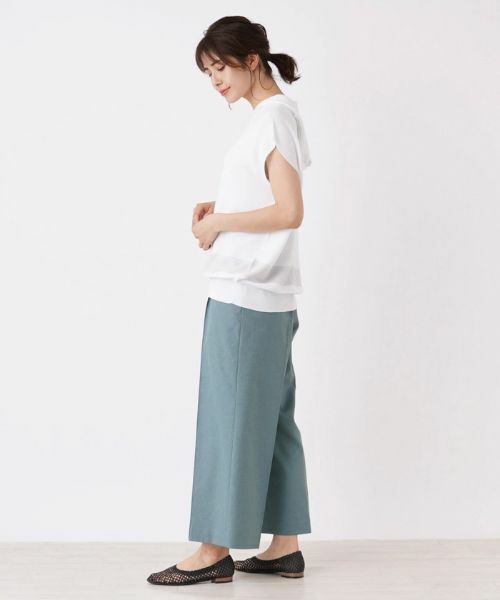 Leilian / レリアン ニット・セーター | フード付きニットプルオーバー【LE TRICOT PERUGIA】 | 詳細2