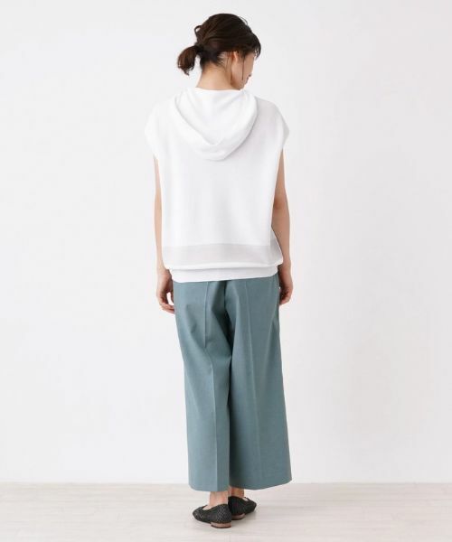 Leilian / レリアン ニット・セーター | フード付きニットプルオーバー【LE TRICOT PERUGIA】 | 詳細3