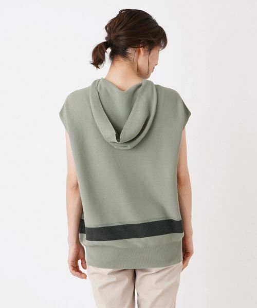 Leilian / レリアン ニット・セーター | フード付きニットプルオーバー【LE TRICOT PERUGIA】 | 詳細9