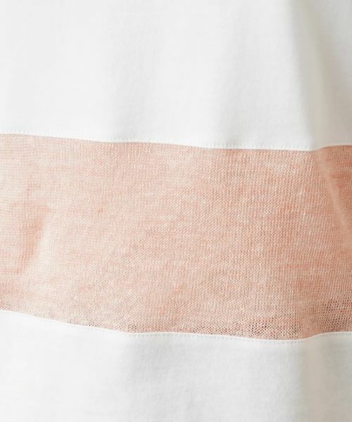 Leilian / レリアン Tシャツ | 配色切替Ｔシャツ【HAND】 | 詳細10