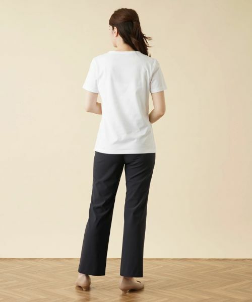 Leilian / レリアン Tシャツ | 配色切替Ｔシャツ【HAND】 | 詳細3