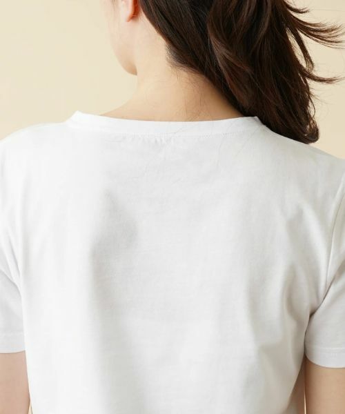 Leilian / レリアン Tシャツ | 配色切替Ｔシャツ【HAND】 | 詳細8