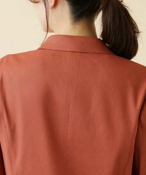 Leilian / レリアン テーラードジャケット | ストレッチサマージャケット | 詳細12