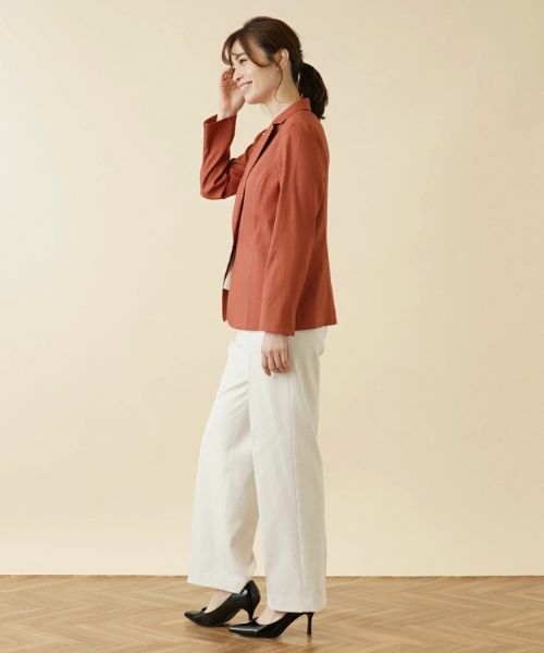Leilian / レリアン テーラードジャケット | ストレッチサマージャケット | 詳細5