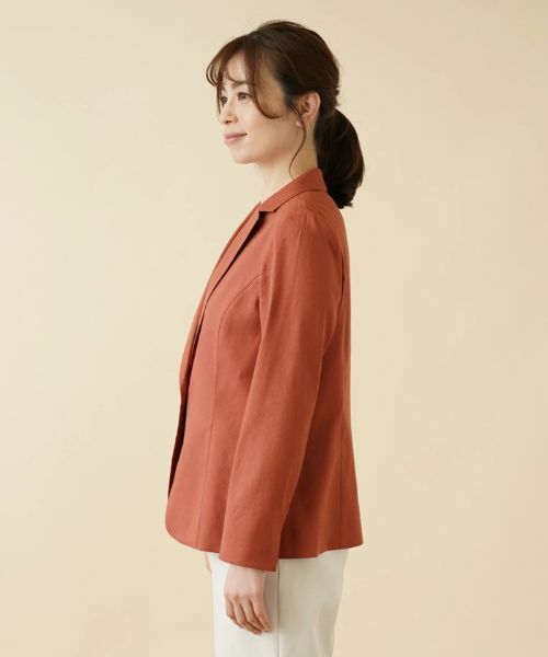 Leilian / レリアン テーラードジャケット | ストレッチサマージャケット | 詳細9