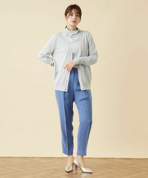 Leilian / レリアン カーディガン・ボレロ | Vネックニットカーディガン | 詳細11