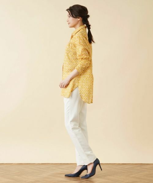 Leilian / レリアン シャツ・ブラウス | リバティフラワーブラウス | 詳細2