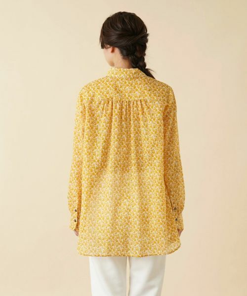 Leilian / レリアン シャツ・ブラウス | リバティフラワーブラウス | 詳細6