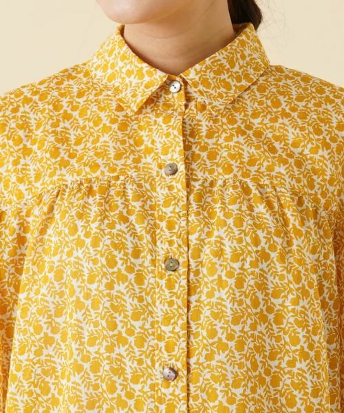 Leilian / レリアン シャツ・ブラウス | リバティフラワーブラウス | 詳細7