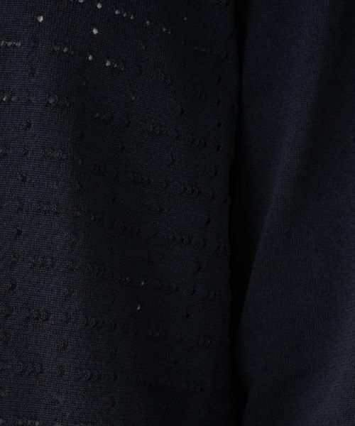 Leilian / レリアン カーディガン・ボレロ | 透かし編み長袖カーディガン | 詳細11