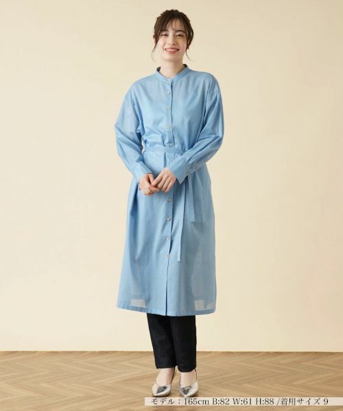 Leilian / レリアン シャツ・ブラウス | 洗えるシャツワンピース【my perfect wardrobe】 | 詳細1