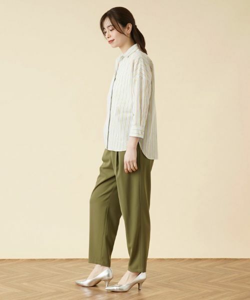 Leilian / レリアン その他パンツ | 洗えるテーパードパンツ【my perfect wardrobe】 | 詳細2