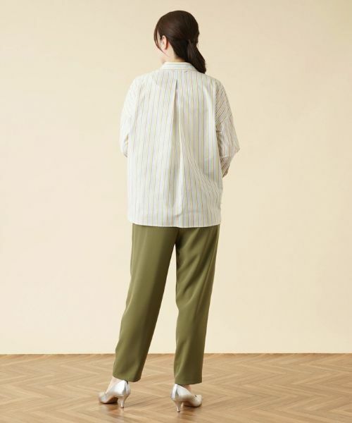 Leilian / レリアン その他パンツ | 洗えるテーパードパンツ【my perfect wardrobe】 | 詳細3