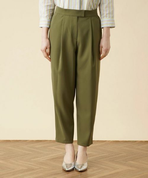 Leilian / レリアン その他パンツ | 洗えるテーパードパンツ【my perfect wardrobe】 | 詳細4