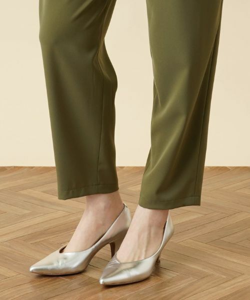 Leilian / レリアン その他パンツ | 洗えるテーパードパンツ【my perfect wardrobe】 | 詳細9