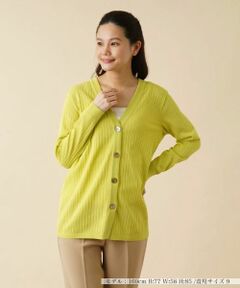 Leilian / レリアン カーディガン・ボレロ | Vネックカーディガン