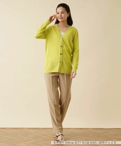 Leilian / レリアン カーディガン・ボレロ | Vネックカーディガン | 詳細1