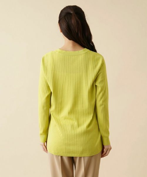 Leilian / レリアン カーディガン・ボレロ | Vネックカーディガン | 詳細6