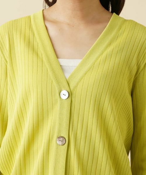 Leilian / レリアン カーディガン・ボレロ | Vネックカーディガン | 詳細7