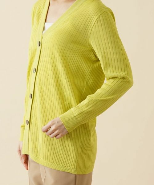 Leilian / レリアン カーディガン・ボレロ | Vネックカーディガン | 詳細9