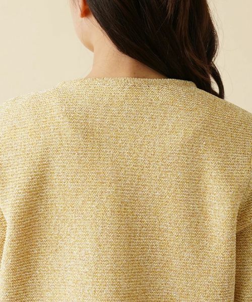 Leilian / レリアン カーディガン・ボレロ | トライカラーカーディガン | 詳細8