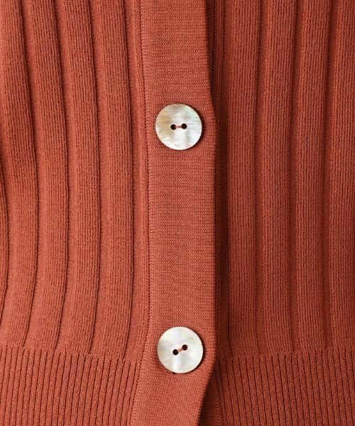 Leilian / レリアン カーディガン・ボレロ | ワイドリブカーディガン | 詳細10