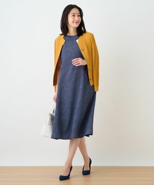 Leilian / レリアン カーディガン・ボレロ | ワイドリブカーディガン | 詳細12