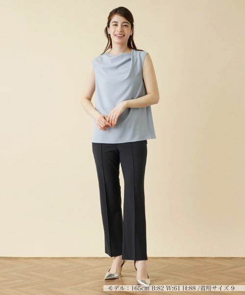 Leilian / レリアン カットソー | アシンメトリーネックカットソー | 詳細1