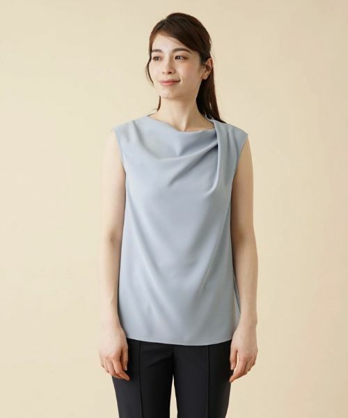 Leilian / レリアン カットソー | アシンメトリーネックカットソー | 詳細4