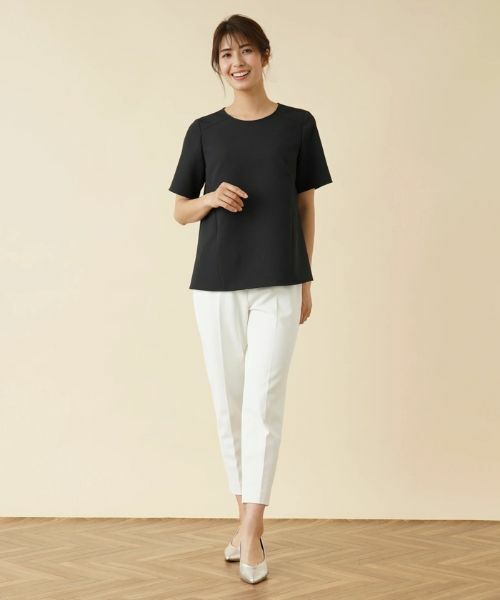 Leilian / レリアン シャツ・ブラウス | クルーネックブラウス【Leilian：EZUMI】 | 詳細1