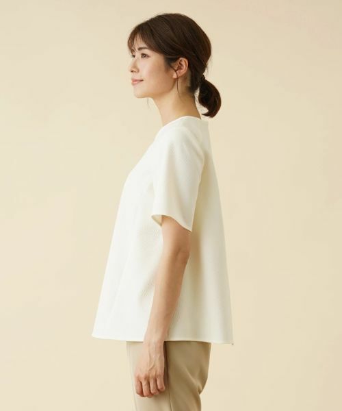 Leilian / レリアン シャツ・ブラウス | クルーネックブラウス【Leilian：EZUMI】 | 詳細11