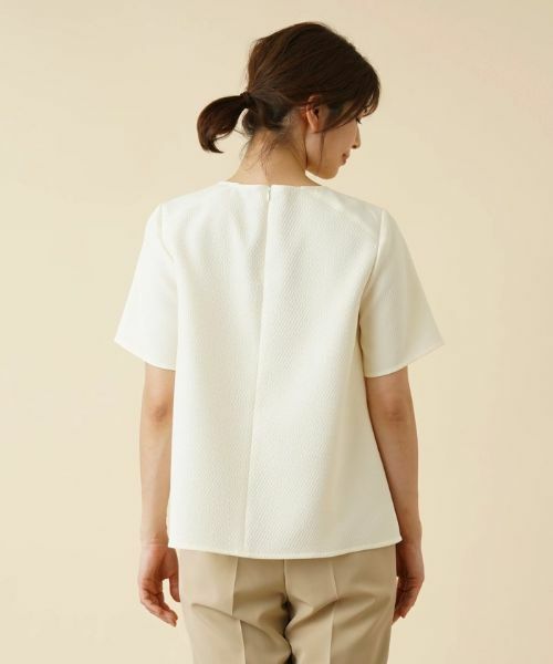 Leilian / レリアン シャツ・ブラウス | クルーネックブラウス【Leilian：EZUMI】 | 詳細12