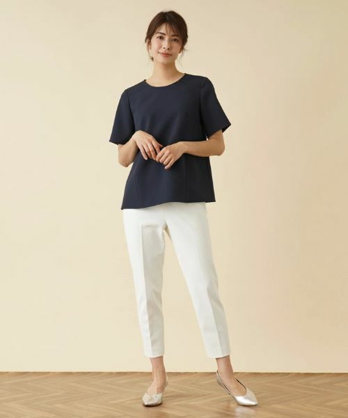 Leilian / レリアン シャツ・ブラウス | クルーネックブラウス【Leilian：EZUMI】 | 詳細4