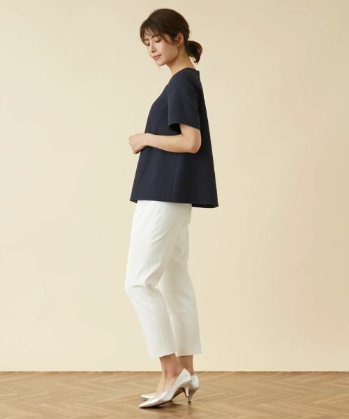 Leilian / レリアン シャツ・ブラウス | クルーネックブラウス【Leilian：EZUMI】 | 詳細5