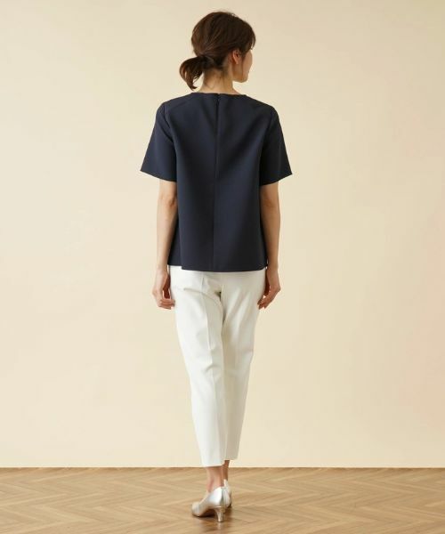 Leilian / レリアン シャツ・ブラウス | クルーネックブラウス【Leilian：EZUMI】 | 詳細6