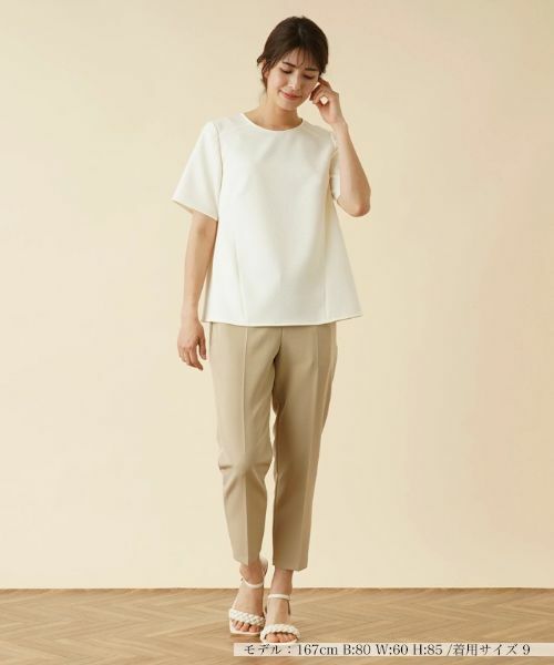 Leilian / レリアン シャツ・ブラウス | クルーネックブラウス【Leilian：EZUMI】 | 詳細7