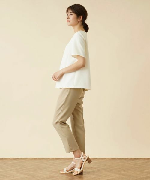 Leilian / レリアン シャツ・ブラウス | クルーネックブラウス【Leilian：EZUMI】 | 詳細8