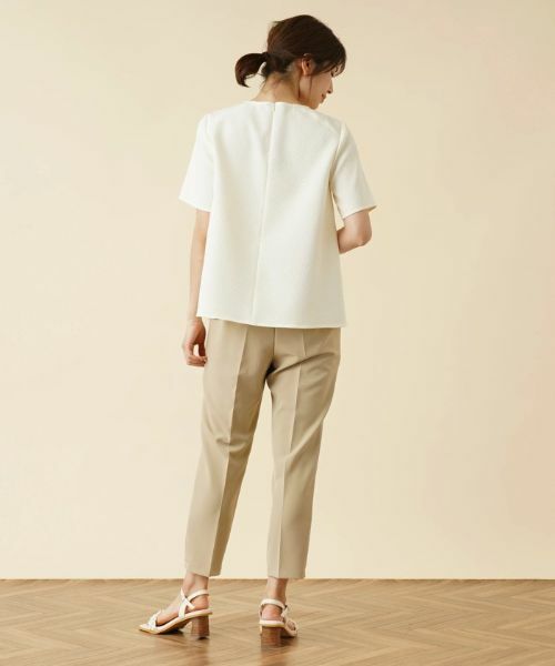 Leilian / レリアン シャツ・ブラウス | クルーネックブラウス【Leilian：EZUMI】 | 詳細9