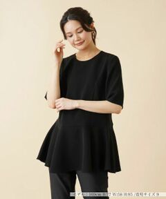 Leilian / レリアン シャツ・ブラウス | ペプラムブラウス【Leilian：EZUMI】