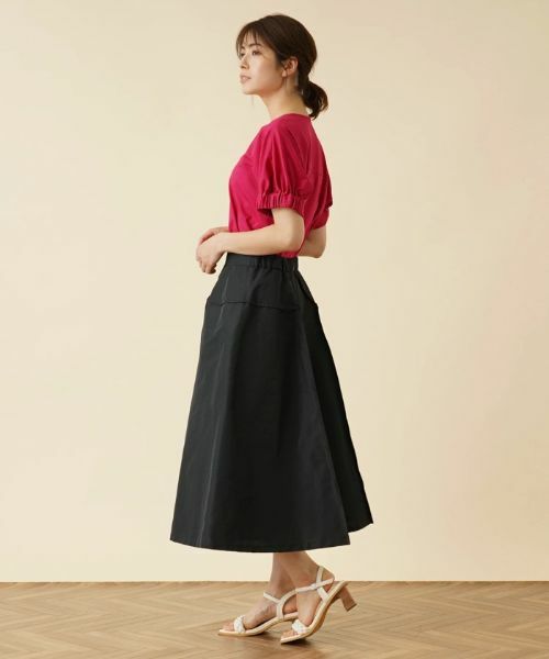 Leilian / レリアン ミニ・ひざ丈スカート | プリーツミディスカート【Leilian：EZUMI】 | 詳細12