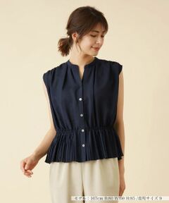 Leilian / レリアン シャツ・ブラウス | ノースリーブブラウス